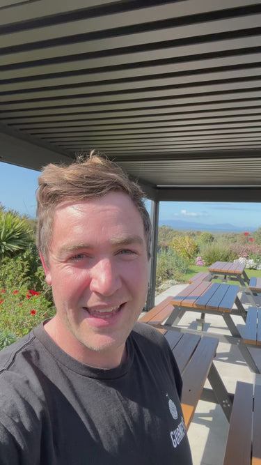 Review of a Pergolux pergola by Tom from Gurneys and Cyder