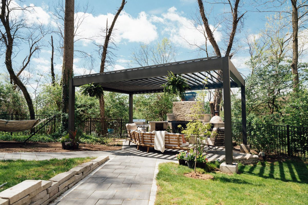 Pergola Installs on Slope Spaces, Pergolux Pergola Solutions