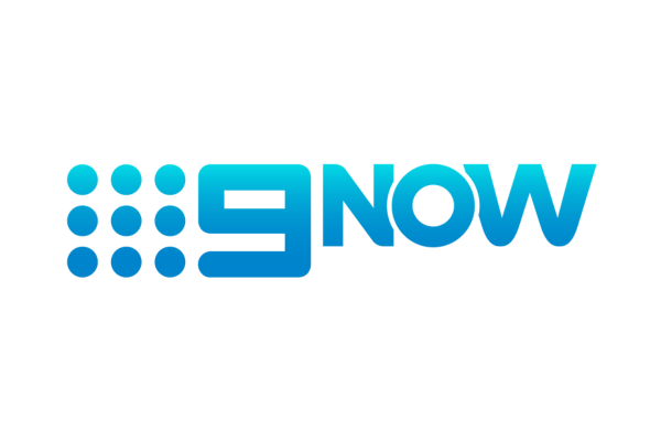 9 NOW logo with blue color scheme on a white background