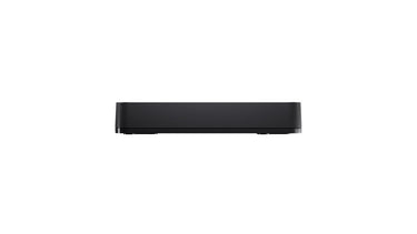Matte black PERGOLUX wind sensor for automatic awning retraction
