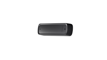 Grey PERGOLUX wind sensor with embossed logo and indicator holes